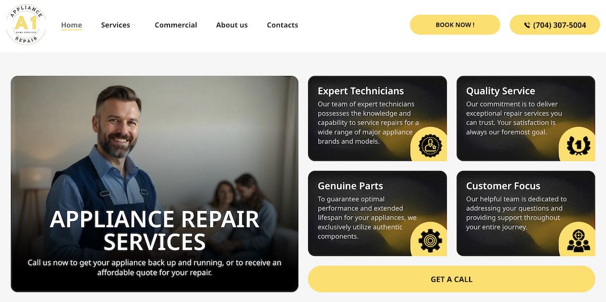 A One Appliance Repair & Plumbing Services